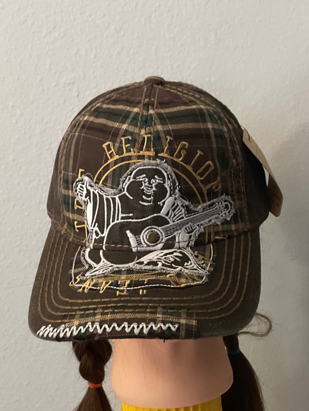 True religion Trucker hat.